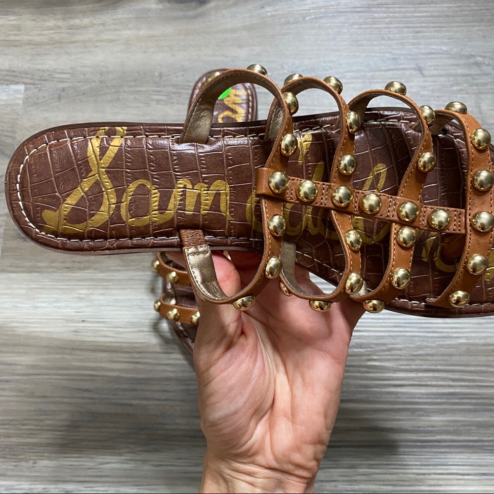 Sam Edelman Studded Juniper Heeled Sandals sz 8.5 - Picture 5 of 13